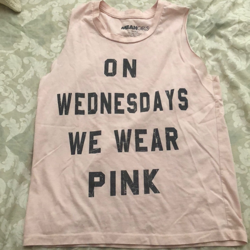 Pink Mean Girls Tank